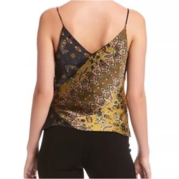 Bailey 44 Multicolor Maida Paisley Crossover V-Neck Top NWT Size Small 408-D019 - Picture 2 of 10